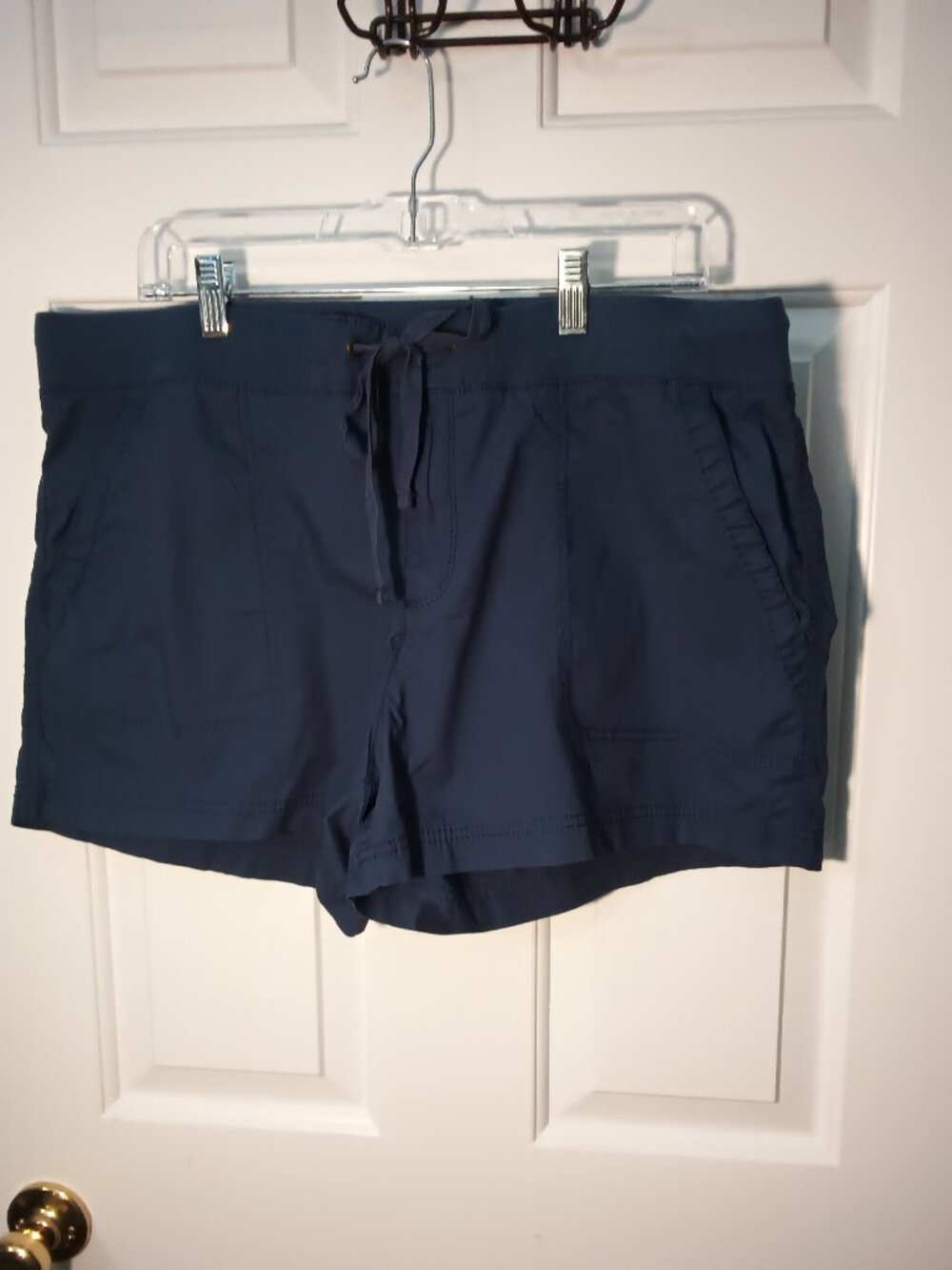 a.n.a Brand Navy Drawstring Cargo Shorts Size 16